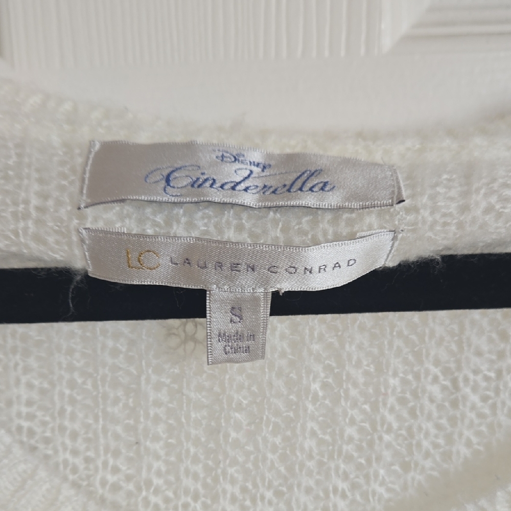 LC Lauren Conrad Cream Sweater - Picture 3 of 7